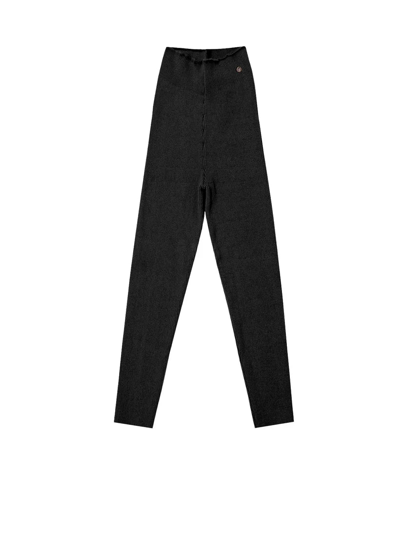 Calça canelada em algodão Biamar