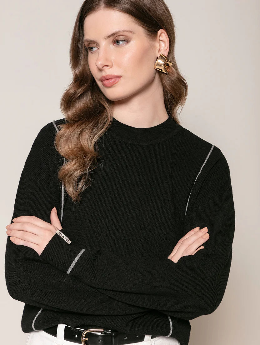Blusa com detalhe de listra Biamar