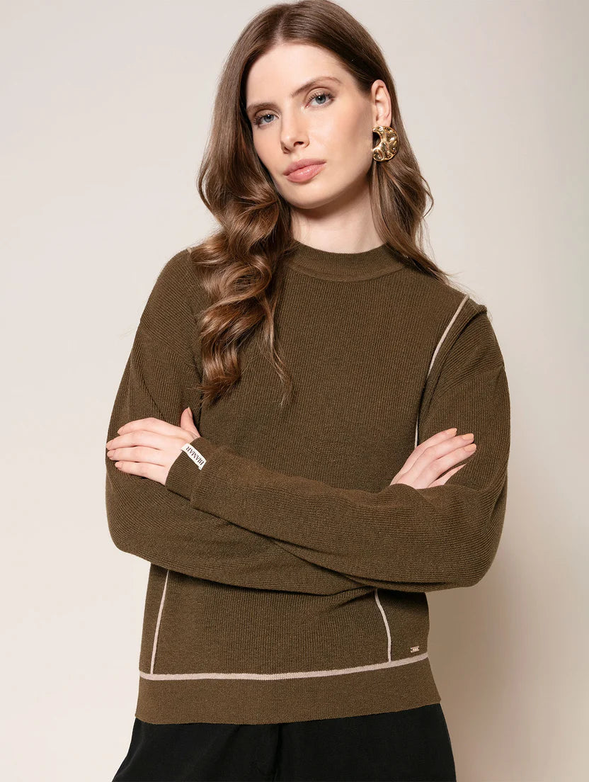 Blusa com detalhe de listra Biamar