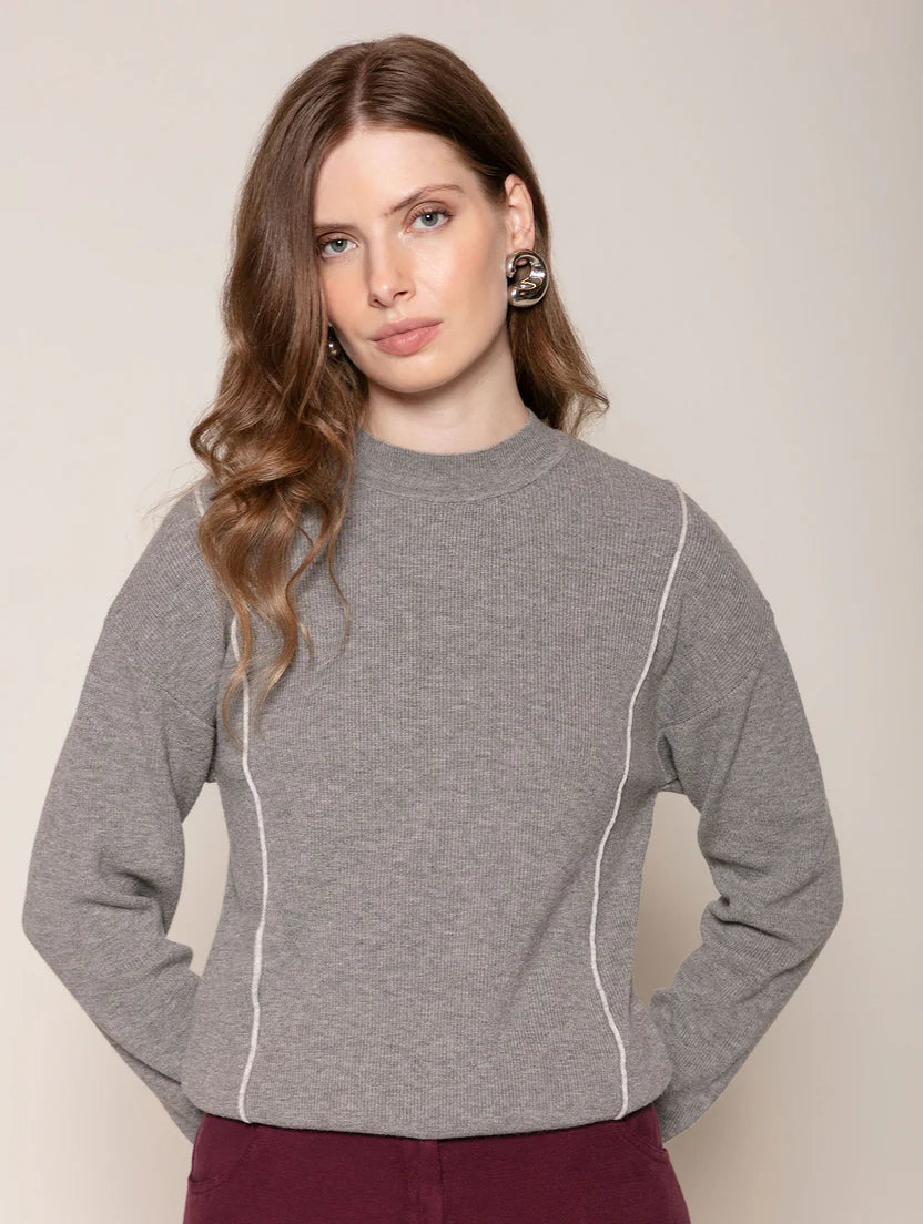 Blusa com detalhe de listra Biamar
