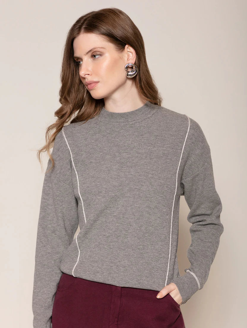 Blusa com detalhe de listra Biamar