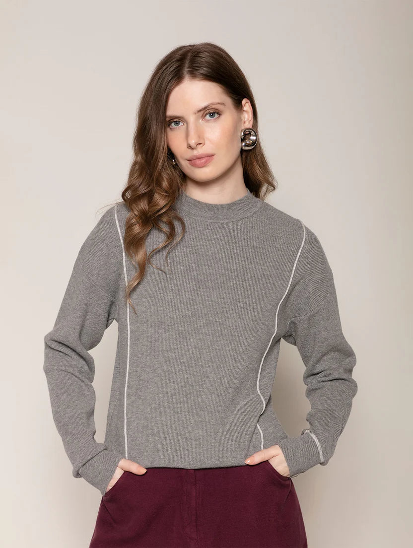 Blusa com detalhe de listra Biamar
