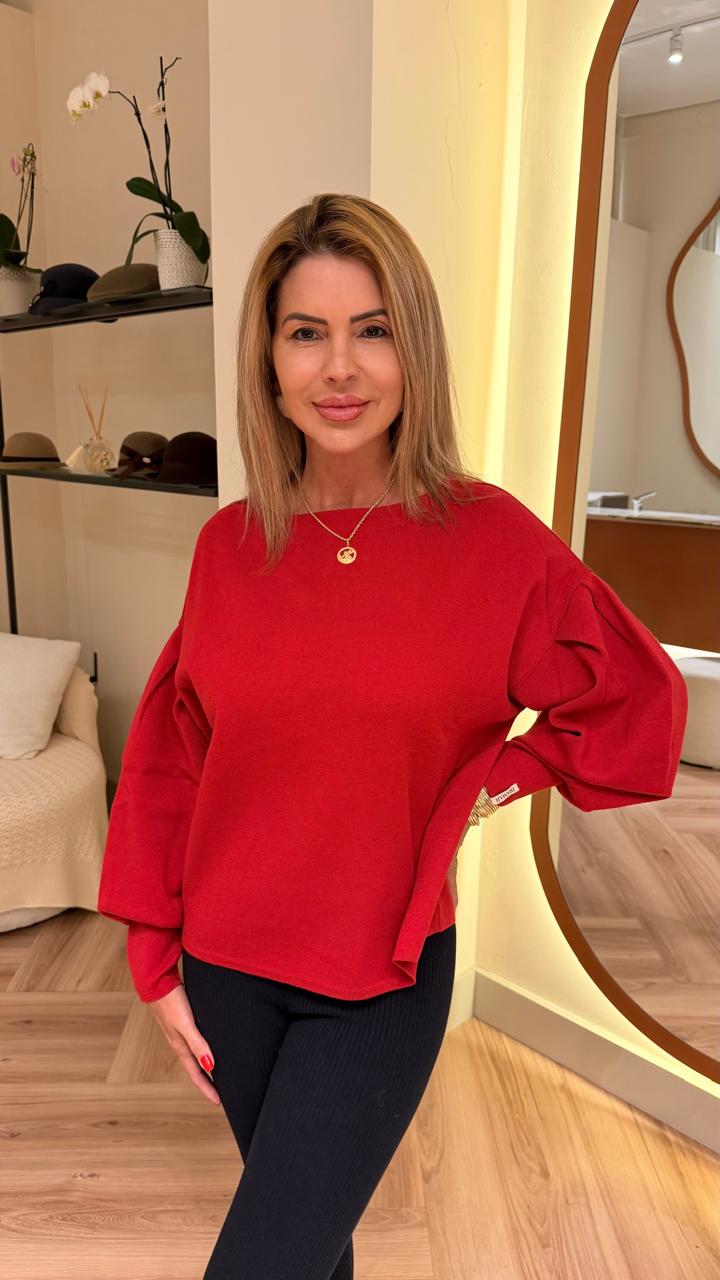 Blusa gola Canoa Biamar