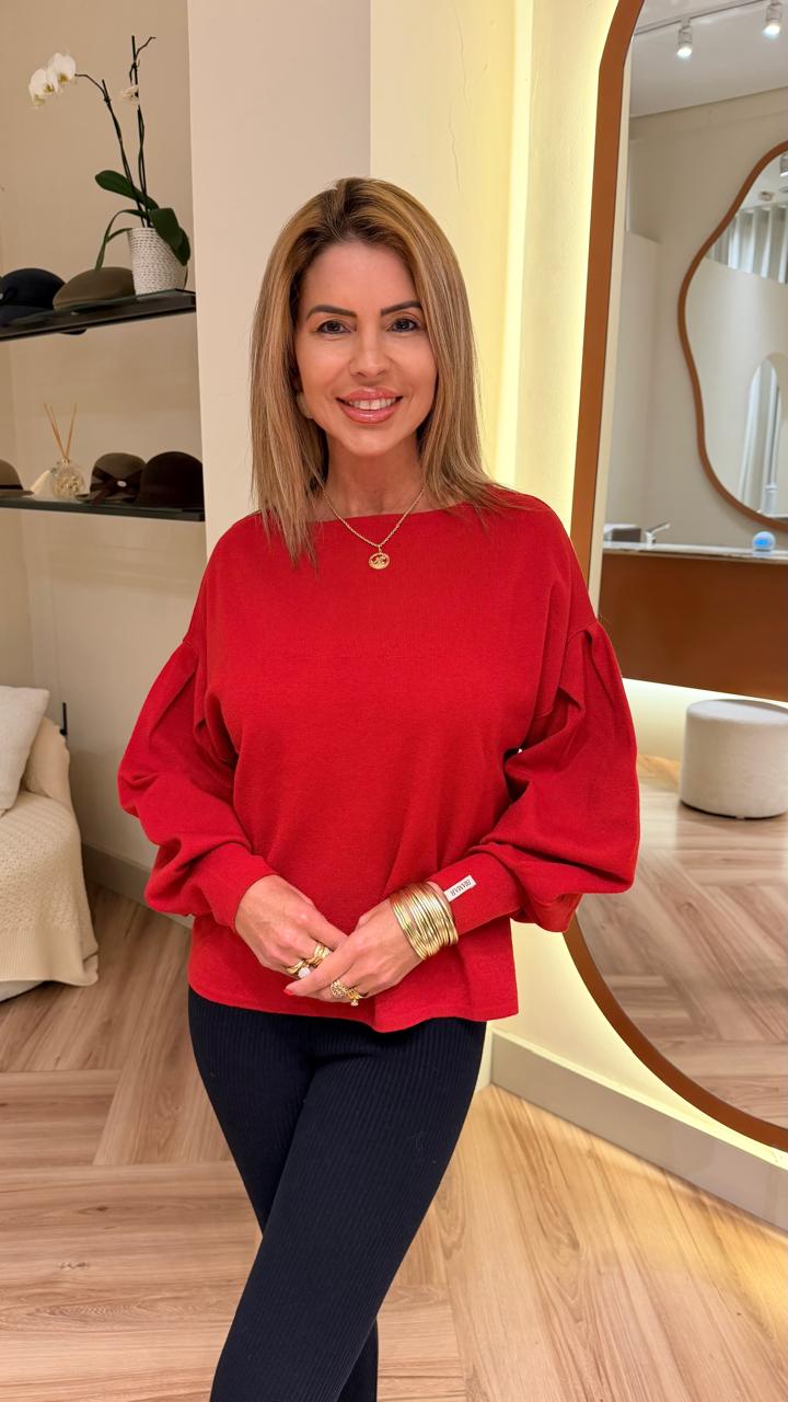 Blusa gola Canoa Biamar
